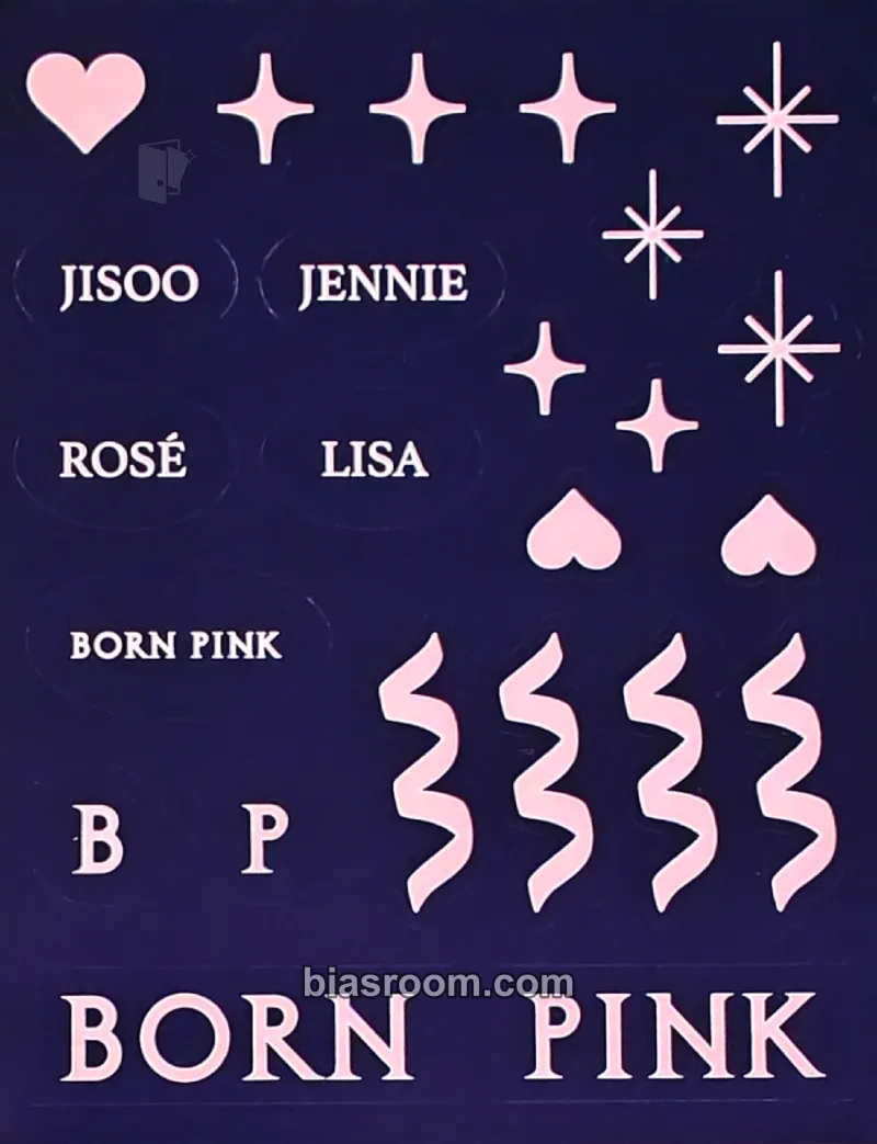 BORN PINK MD Photocard - BLACKPINK - BLACKPINK K-pop photocard