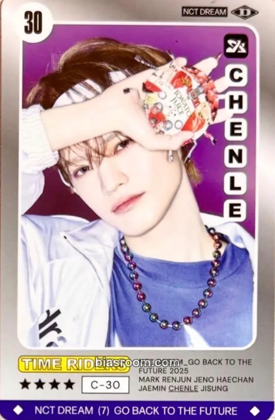 Chenle TIME RIDERS pop-up Photocard - NCT DREAM - NCT DREAM K-pop photocard