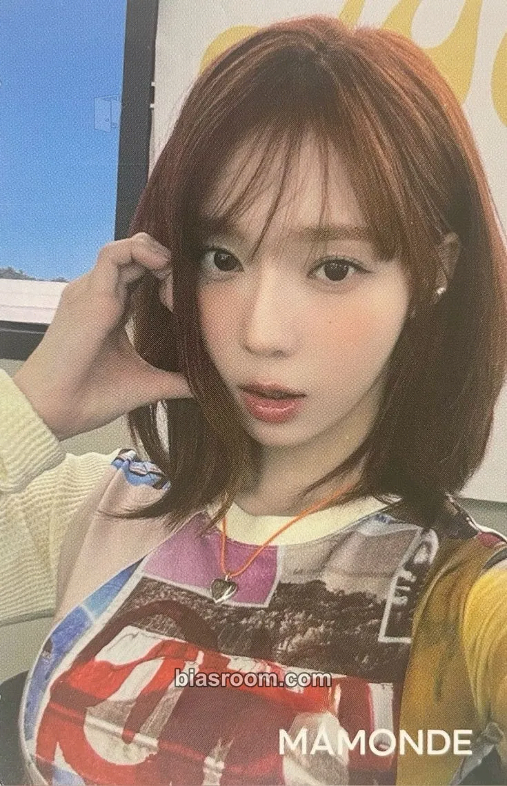 Winter Winter x Mamonde Photocard - aespa - aespa K-pop photocard