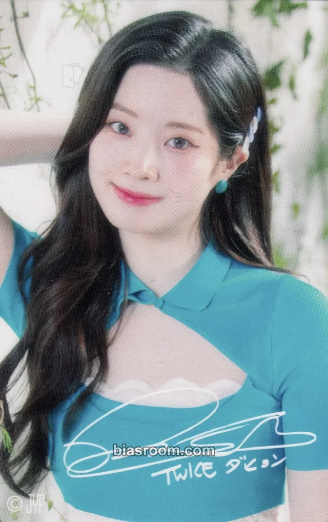 TWICE - Dahyun - JYPJapan Pop-Up Shop 2021 Event clear (translucent) purchase benefit japan pop-up store