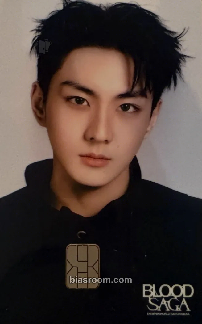 Jungwon World Tour 'Blood Saga' Photocard - ENHYPEN - ENHYPEN K-pop photocard