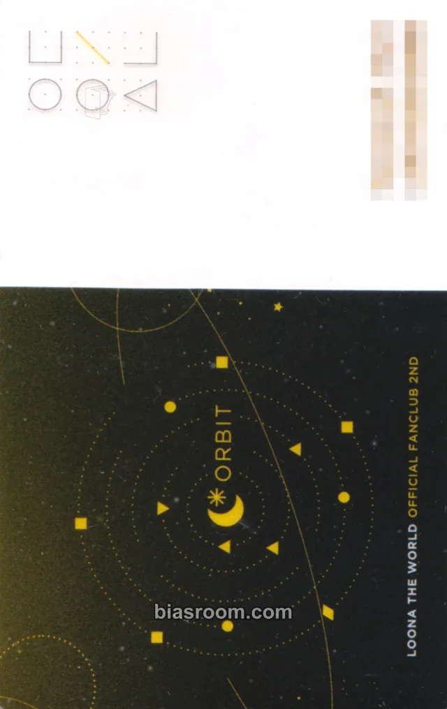 LOONA - Other membership club membership card fanclub