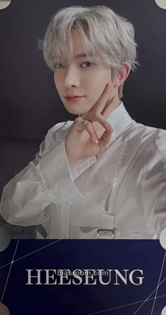 Heeseung Enhypen Cafe 2023 Photocard - ENHYPEN - ENHYPEN K-pop photocard