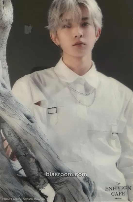 Heeseung Enhypen Cafe 2023 Photocard - ENHYPEN - ENHYPEN K-pop photocard