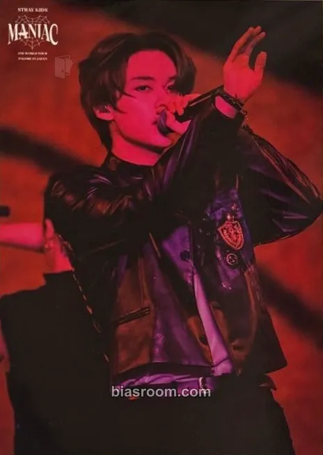 Lee Know Maniac World Tour Photocard - Stray Kids - Stray Kids K-pop photocard