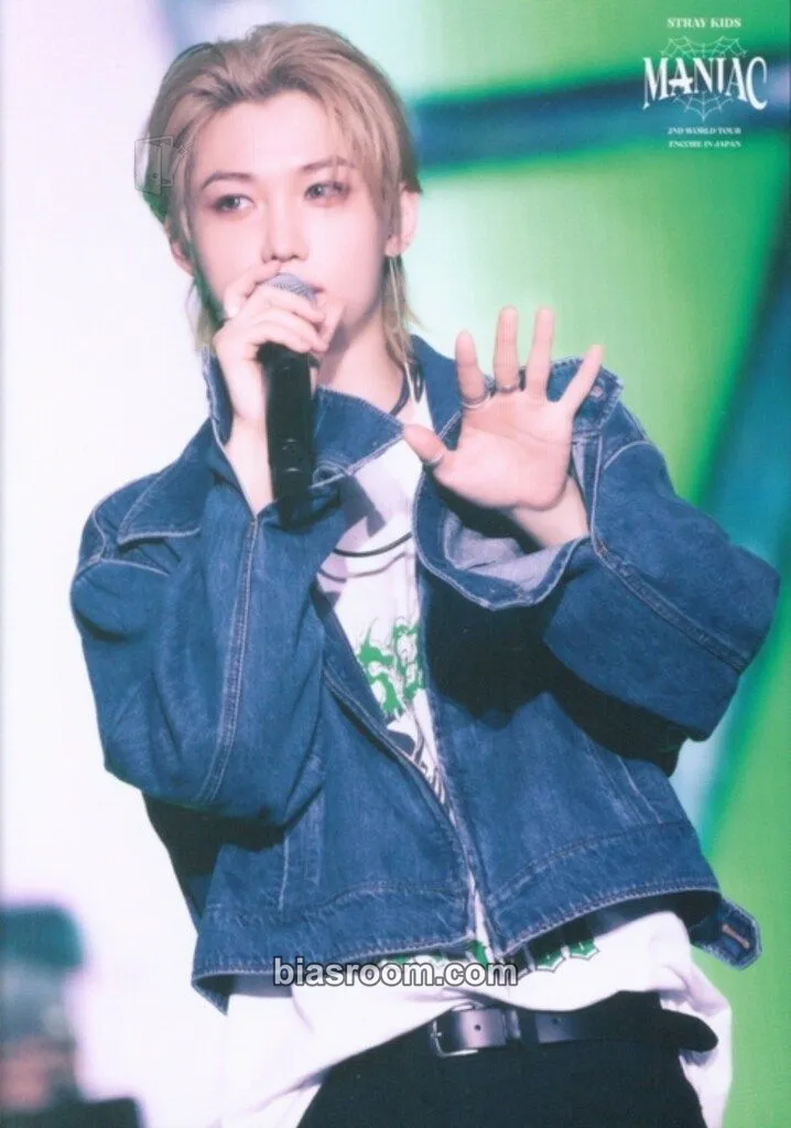 Felix Maniac World Tour Photocard - Stray Kids - Stray Kids K-pop photocard