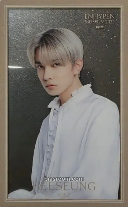Heeseung Enhypen Museum 2023 Photocard - ENHYPEN - ENHYPEN K-pop photocard