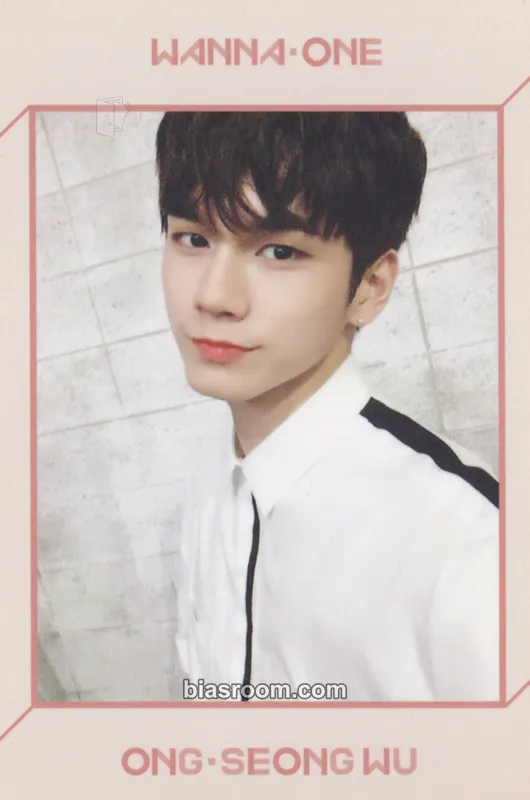 Seongwu 1÷x=1 (Undivided) Photocard - Wanna One - Wanna One K-pop photocard