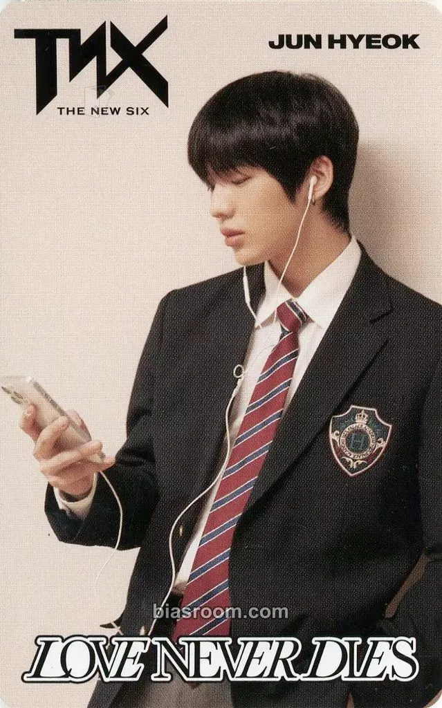 Junhyeok LOVE NEVER DIES Photocard - TNX - TNX K-pop photocard