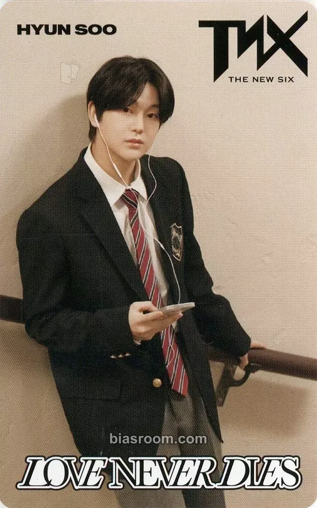 Hyunsoo LOVE NEVER DIES Photocard - TNX - TNX K-pop photocard
