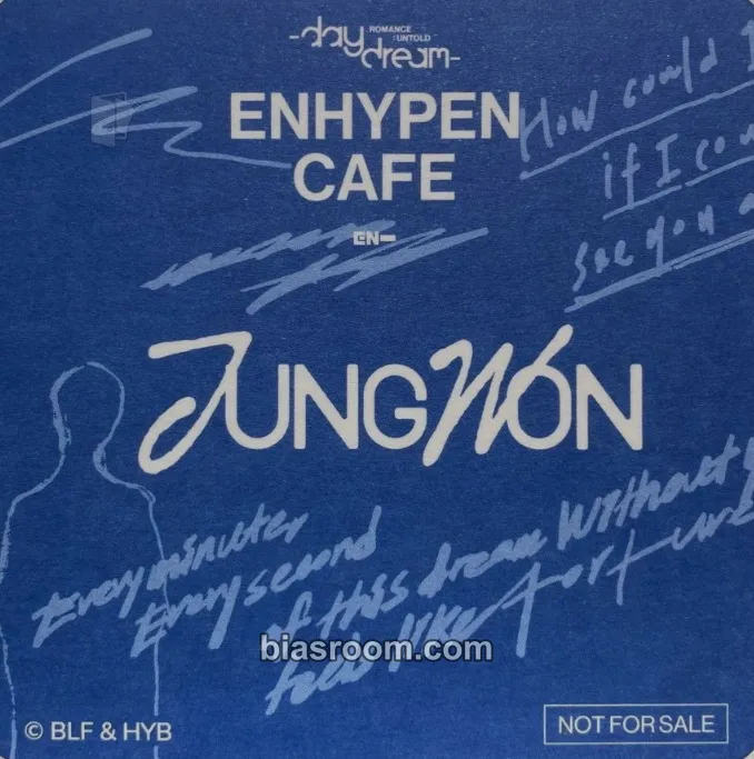 Jungwon Enhypen Cafe 2024 Photocard - ENHYPEN - ENHYPEN K-pop photocard