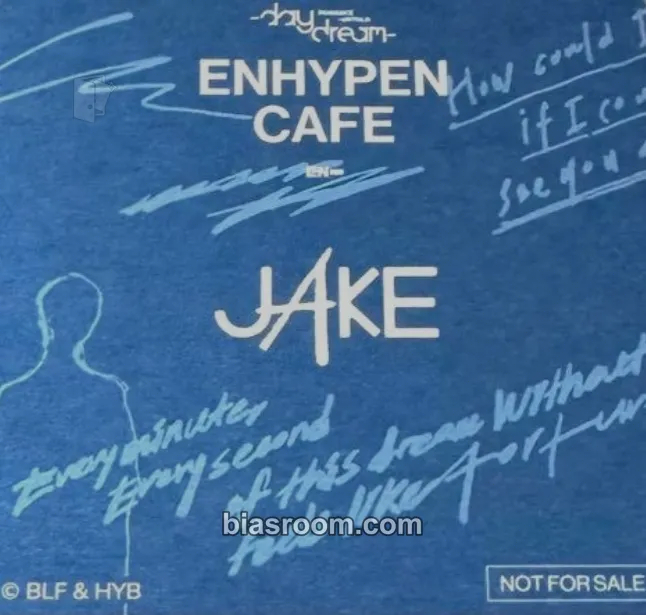 Jake Enhypen Cafe 2024 Photocard - ENHYPEN - ENHYPEN K-pop photocard