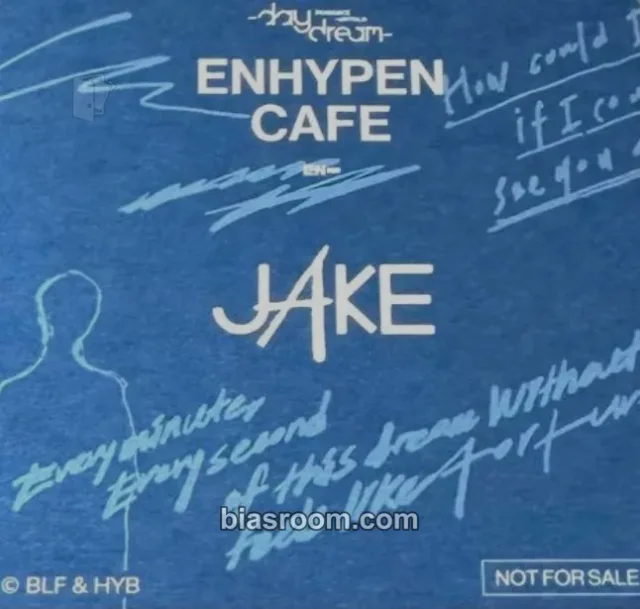 ENHYPEN - Jake - Enhypen Cafe 2024 Event drink benefit coaster