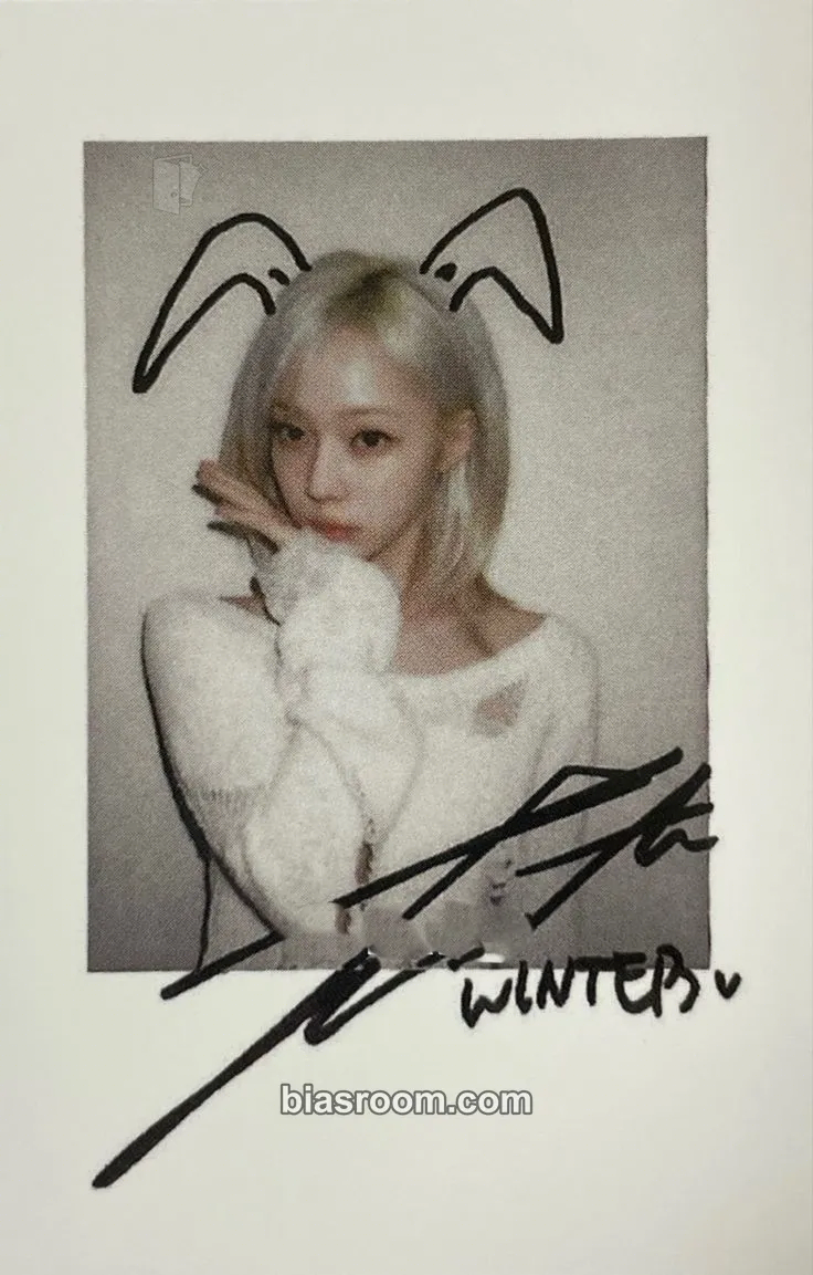 Winter Armageddon Photocard - aespa - aespa K-pop photocard