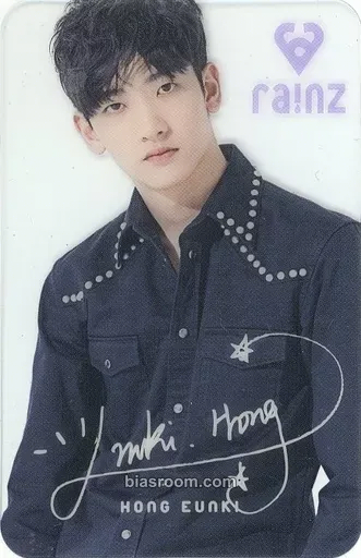 Eunki Sunshine Photocard - RAINZ - RAINZ K-pop photocard
