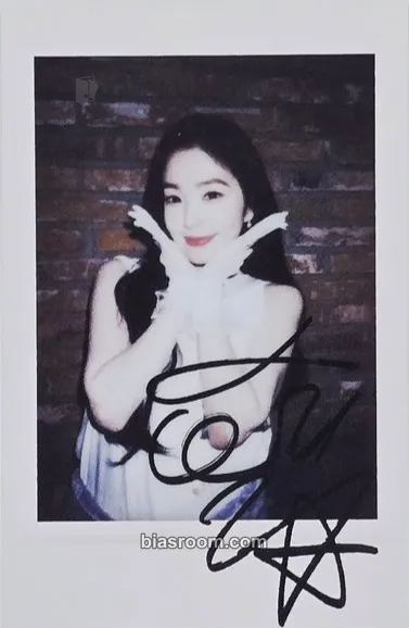 Irene Biggest Fan Photocard - Red Velvet - Red Velvet K-pop photocard