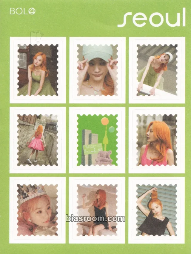 Bolbbalgan4 - Jiyoung - Seoul Album album inclusion sticker sheet