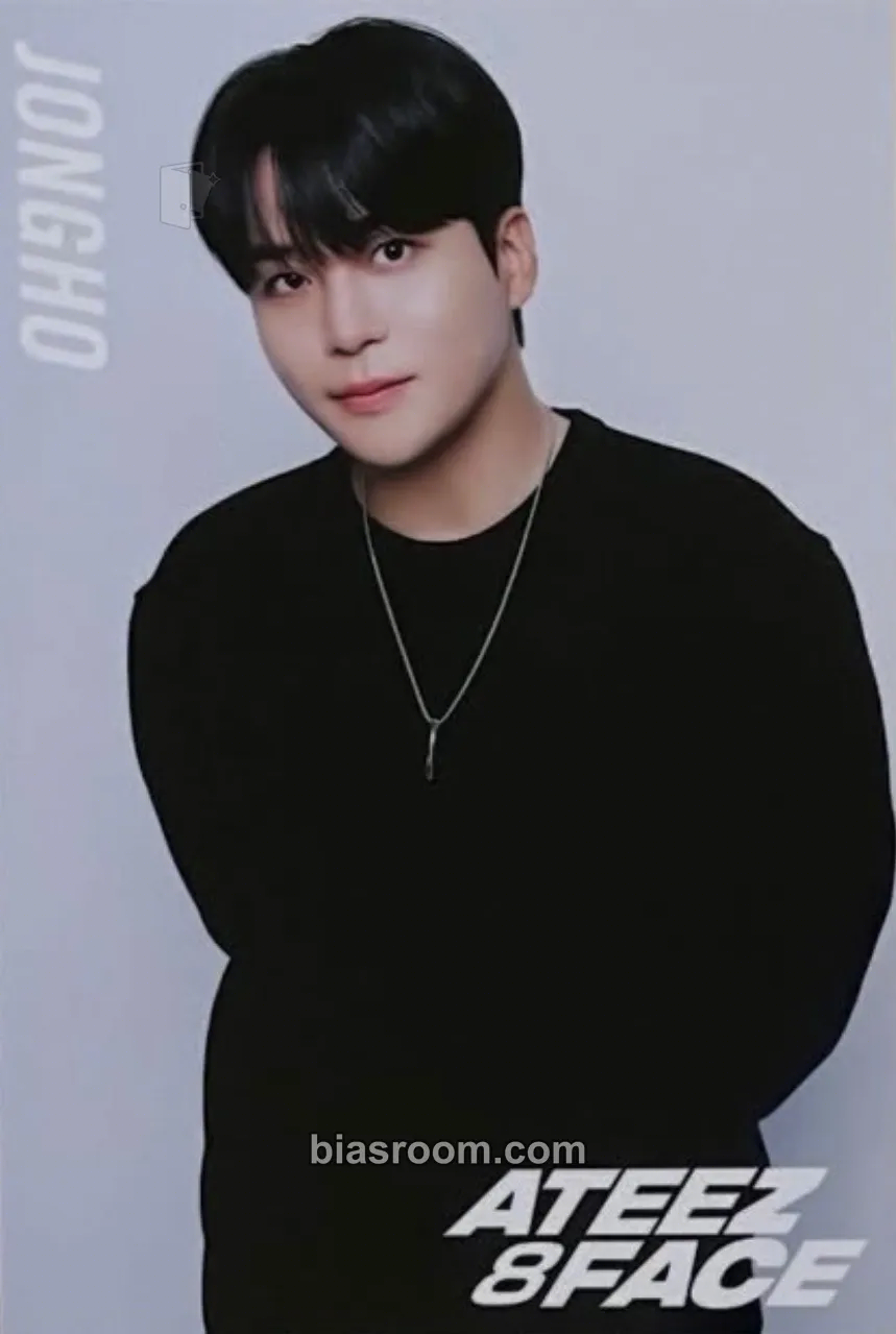 Jongho ATEEZ 8 FACE Season 2 Photocard - ATEEZ - ATEEZ K-pop photocard