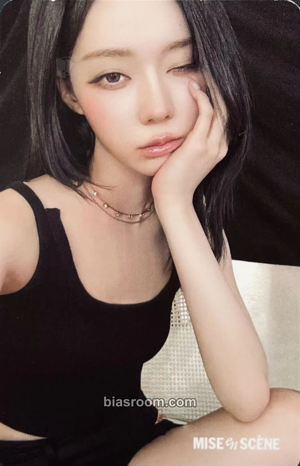 Winter aespa x Mise-en-scène Photocard - aespa - aespa K-pop photocard