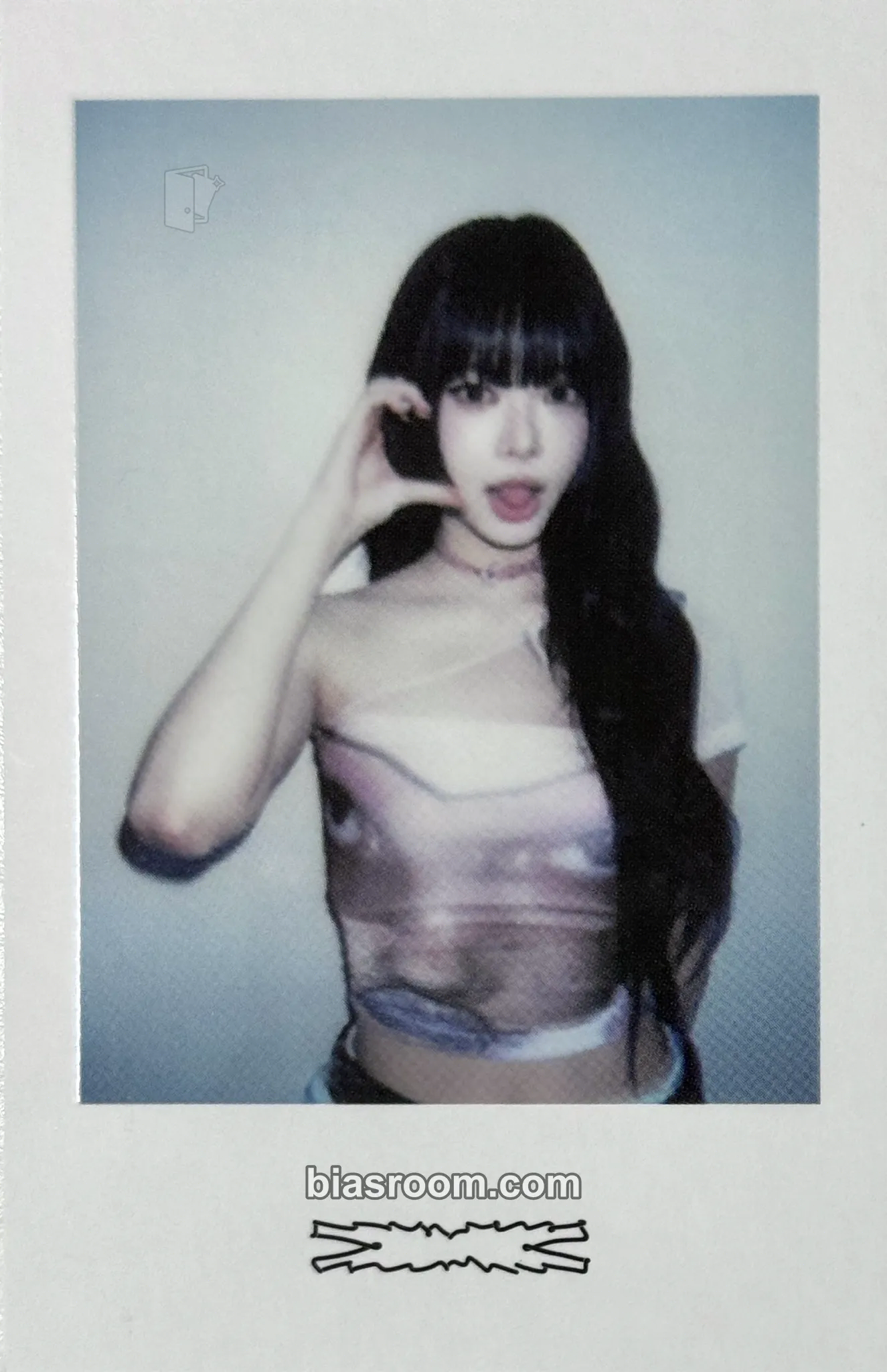 Hong Eunchae SPAGHETTI Photocard - LE SSERAFIM - LE SSERAFIM K-pop photocard