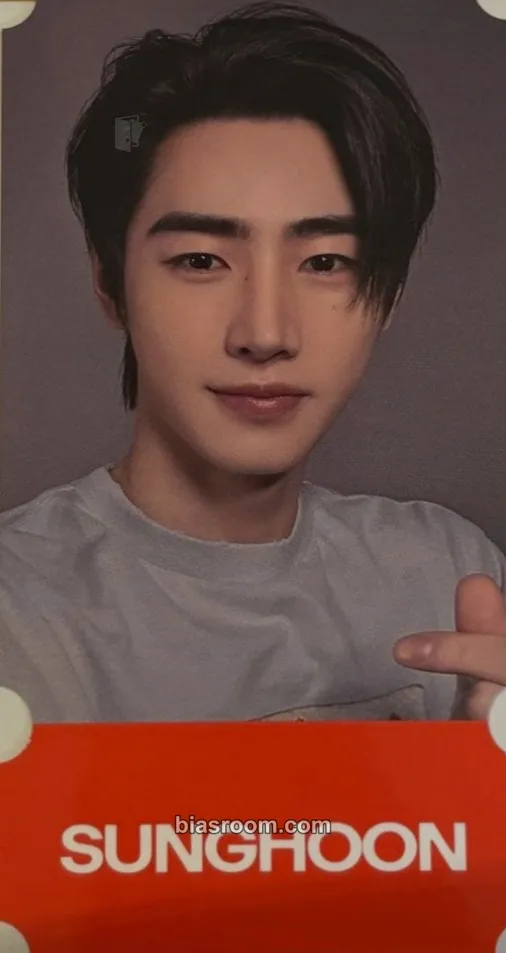 Sunghoon Enhypen Cafe 2025 Photocard - ENHYPEN - ENHYPEN K-pop photocard
