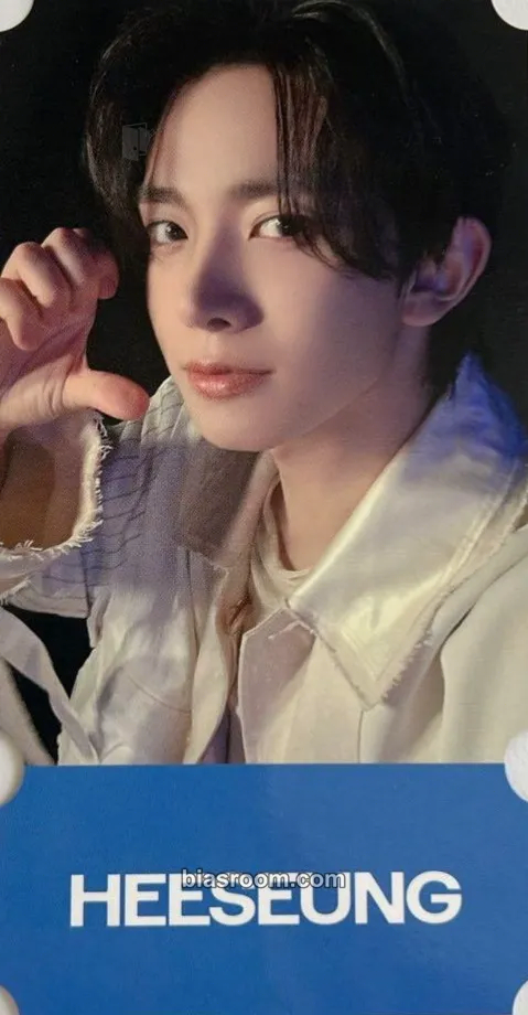 Heeseung Enhypen Cafe 2025 Photocard - ENHYPEN - ENHYPEN K-pop photocard