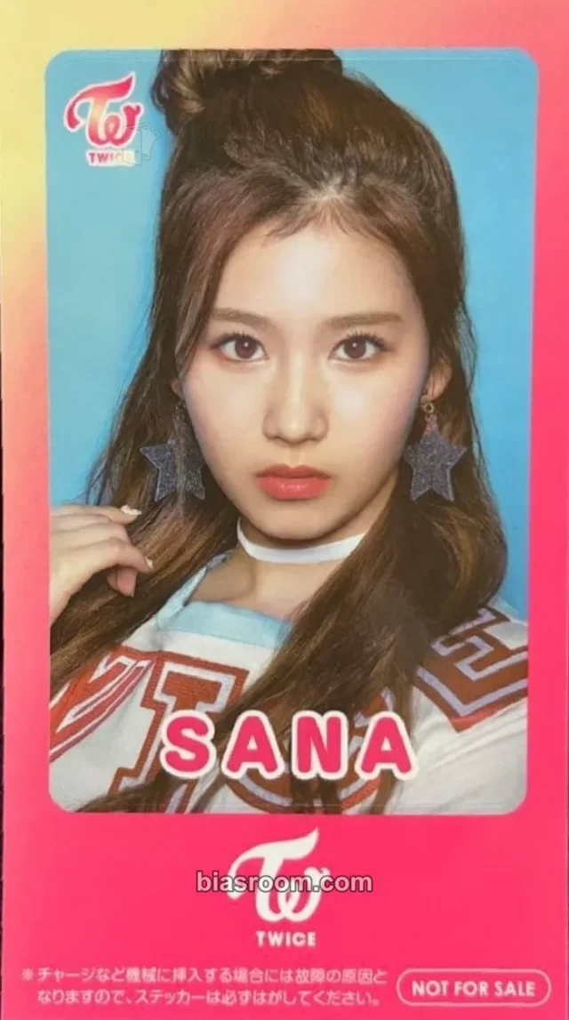 TWICE - Sana - #TWICE Album ic card sticker