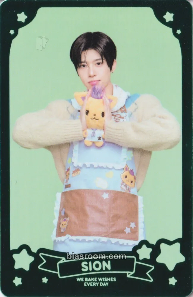Sion WISH BAKERY Pop-up MD Photocard - NCT WISH - NCT WISH K-pop photocard