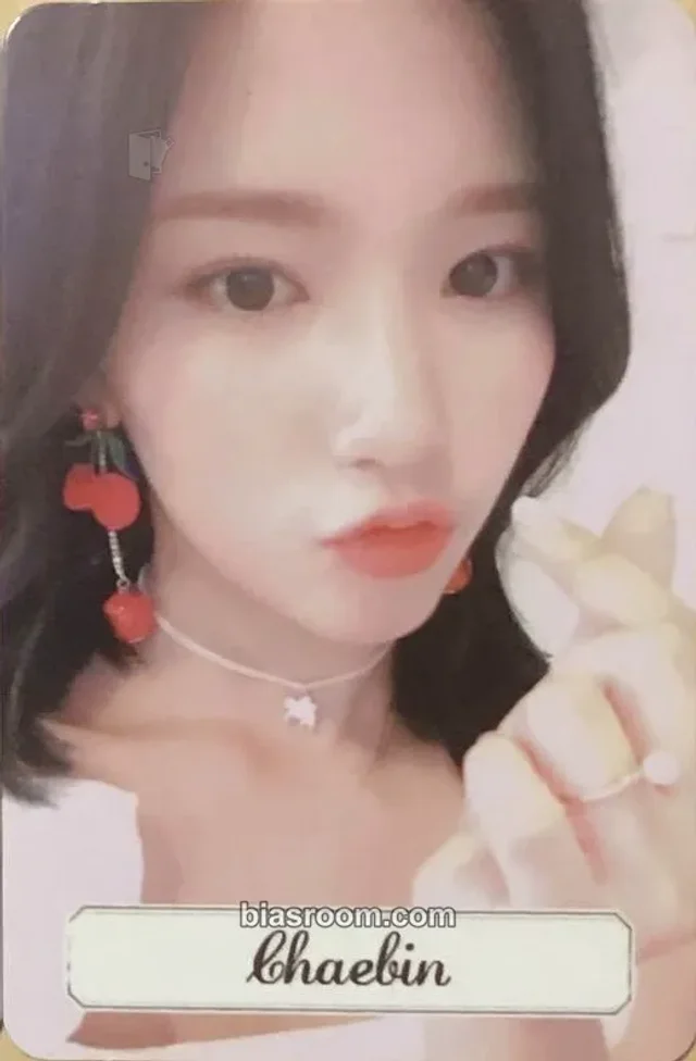 Nature - Chaebin - Girls and Flowers Album album photocard