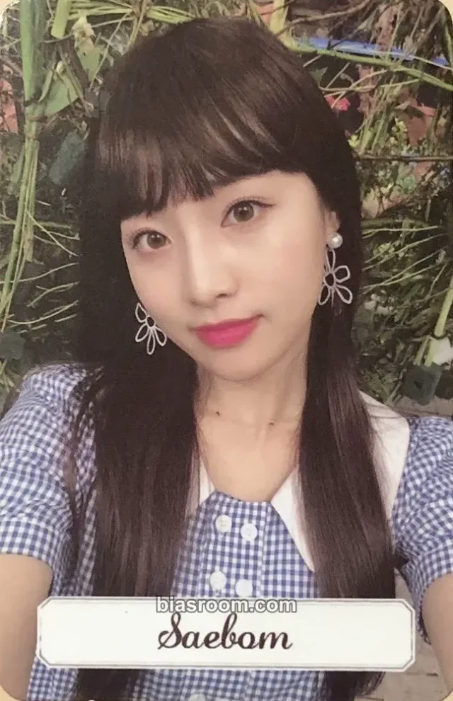 Nature - Saebom - Girls and Flowers Album album photocard