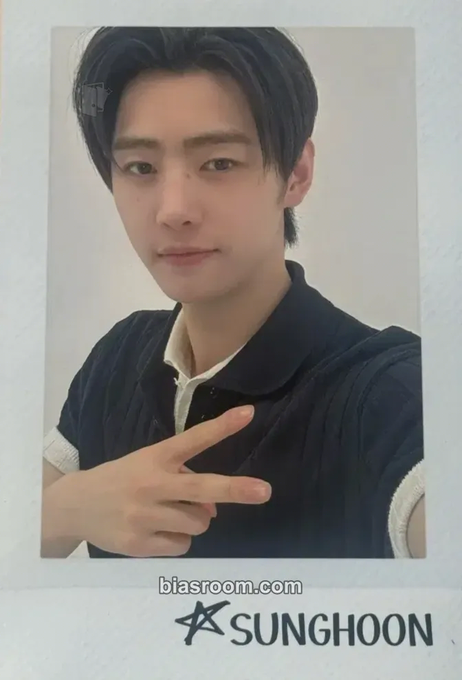 Sunghoon WALK THE LINE SUMMER EDITION IN CINEMAS Photocard - ENHYPEN - ENHYPEN K-pop photocard