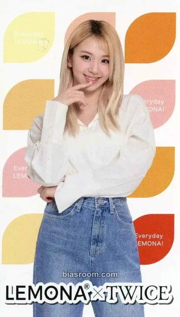 Chaeyoung TWICE x LEMONA Photocard - TWICE - TWICE K-pop photocard