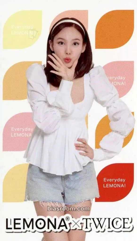 Nayeon TWICE x LEMONA Photocard - TWICE - TWICE K-pop photocard