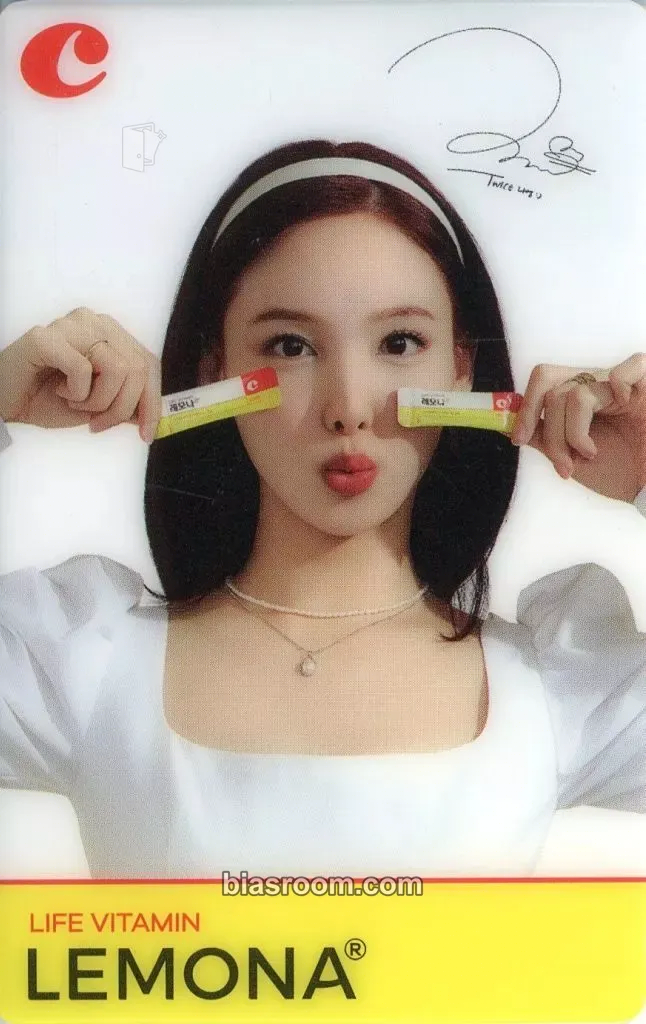Nayeon TWICE x LEMONA Photocard - TWICE - TWICE K-pop photocard