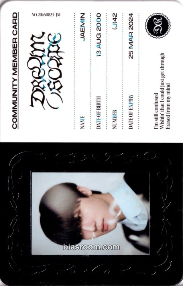 Jaemin Dream()scape Photocard - NCT DREAM - NCT DREAM K-pop photocard