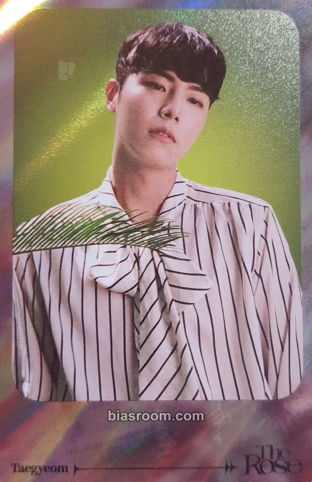 The Rose - Taegyeom - Arena Club Other merch photocard holographic (hologram)