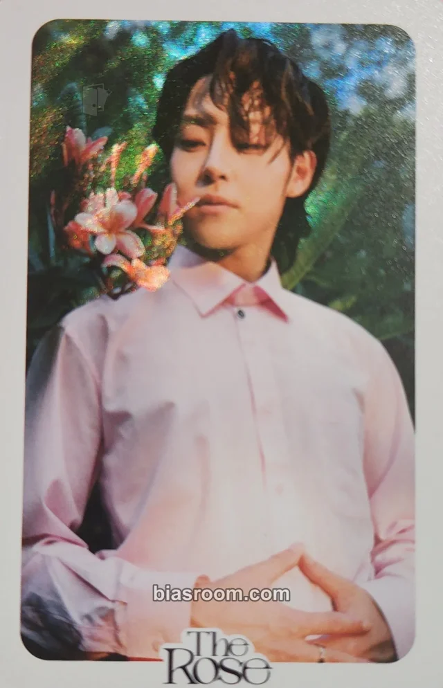 The Rose - Woosung - Arena Club Other merch photocard Scented version