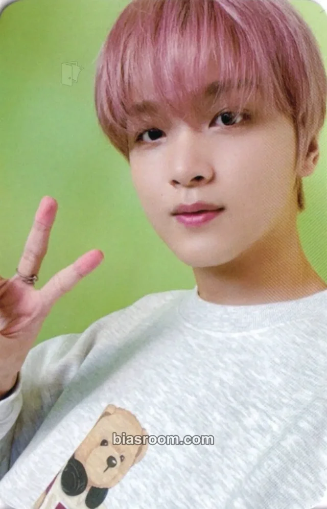 NCT 127 - Haechan - slowacid x teddy island x nct 127 Other brand collaboration purchase benefit round 4 photocard set slowacid teddy island