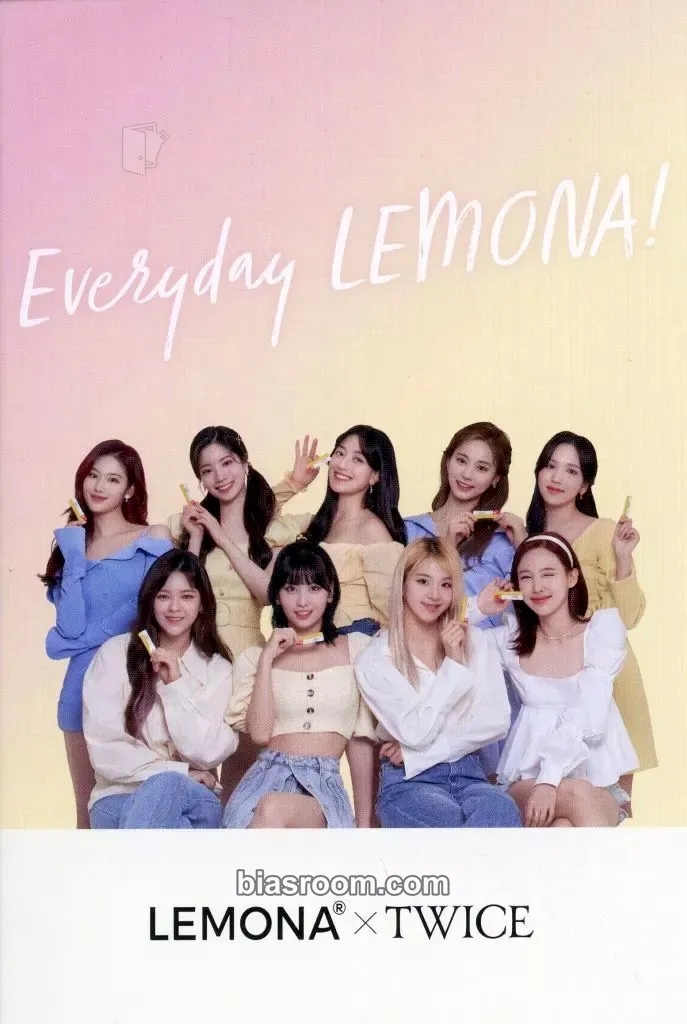 TWICE x LEMONA Photocard - TWICE - TWICE K-pop photocard