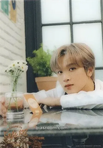 Haechan Café 127 Photocard - NCT 127 - NCT 127 K-pop photocard