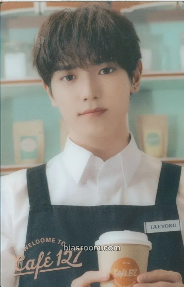 NCT 127 - Taeyong - Café 127 Event cafe event advance reservation benefit pvc card random photocard japan