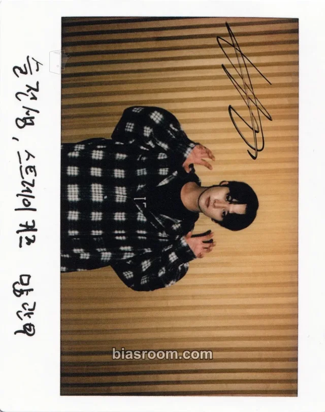 Lee Know Stray Kids Resident Playbook OST K-pop photocard