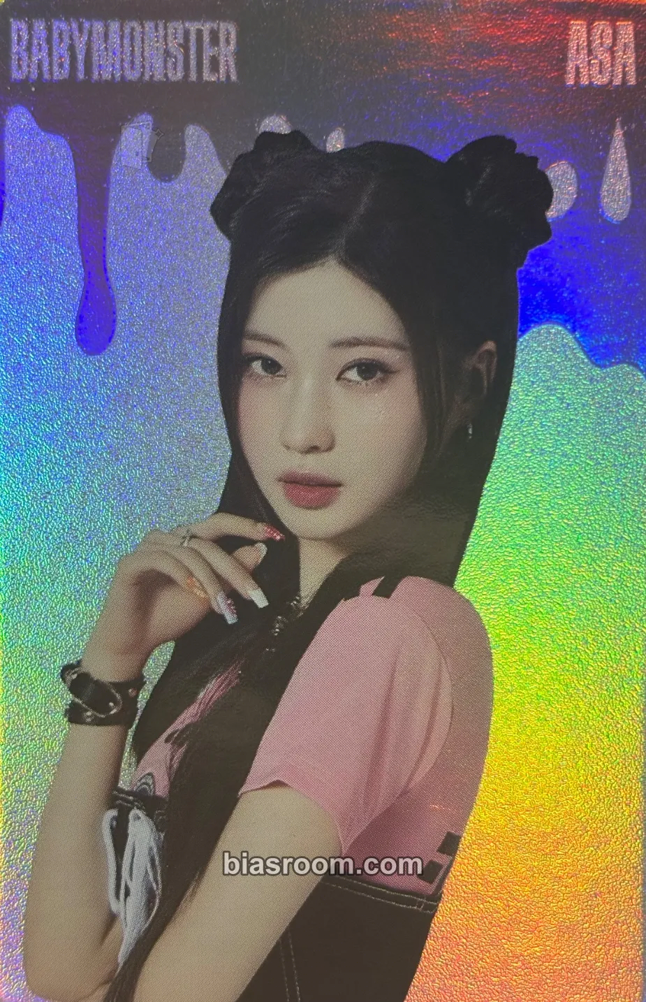 Asa DRIP Photocard - BABYMONSTER - BABYMONSTER K-pop photocard