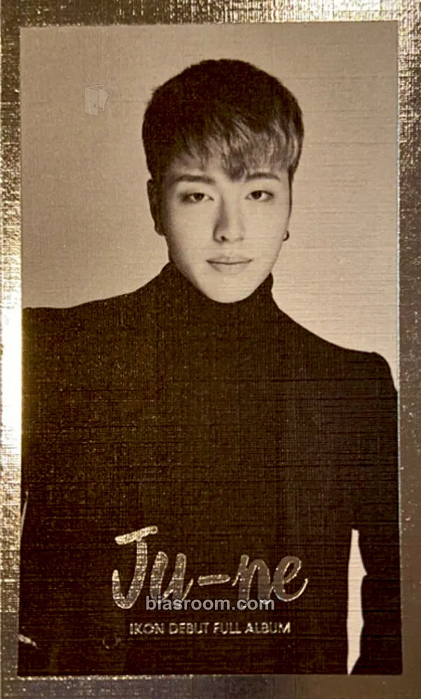 Ju-ne Welcome Back - Full Photocard - iKON - iKON K-pop photocard