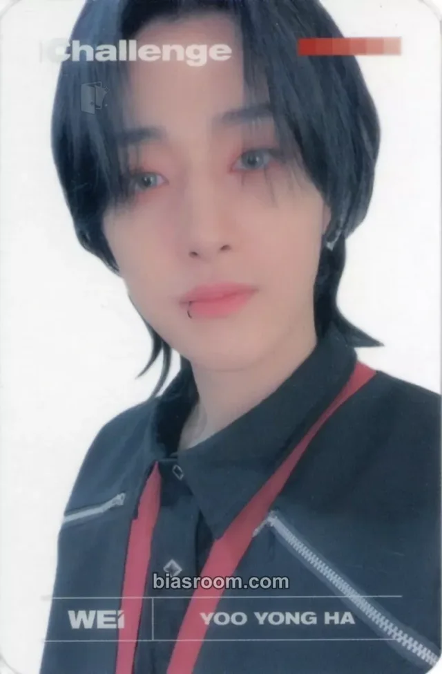 WEi - Yongha - IDENTITY : CHALLENGE Album album photocard all version transparent clear (translucent)