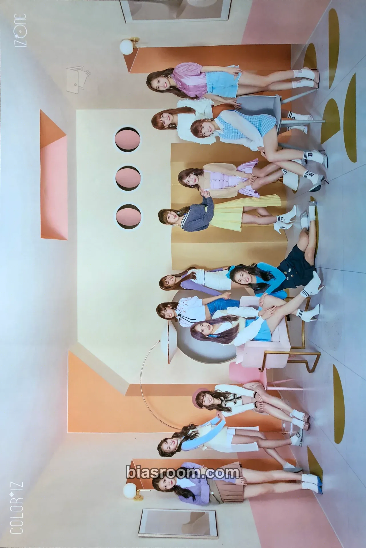 COLOR*IZ Photocard - IZ*ONE - IZ*ONE K-pop photocard