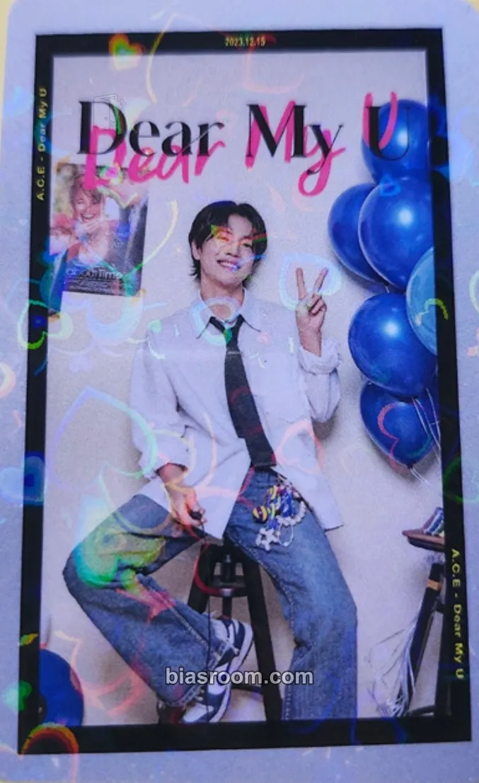 Lee Jiham Dear My U Photocard - A.C.E - A.C.E K-pop photocard