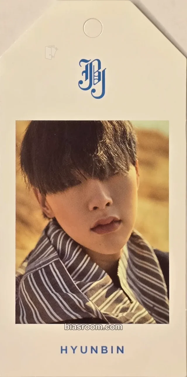 JBJ - Hyunbin - New Moon Album bookmark album inclusion