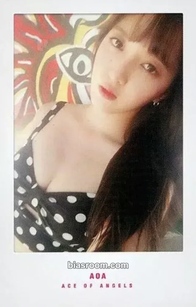 AOA - Chanmi - Good Luck Album polaroid album photocard