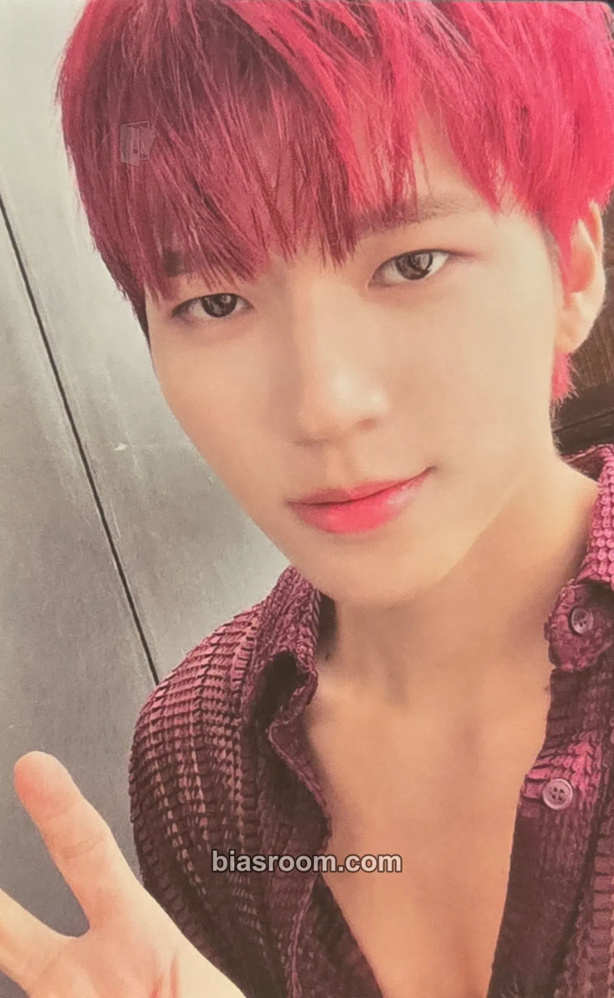 Woohyun With (Woohyun Solo) Photocard - INFINITE - INFINITE K-pop photocard
